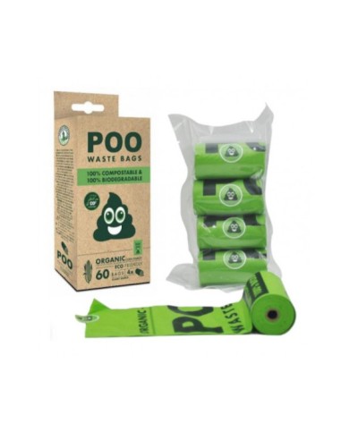 M-Pets Poo Bio 60 Bolsas Biodegradables
