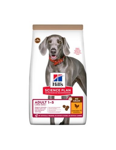 Hill's Science Plan No Grain Adult Large Breed Pollo